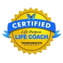 Certified Life Purpose Coach certification badge
